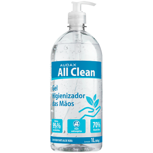 AUDAX ALL CLEAN ALCOOL GEL 70º PUMP 1L