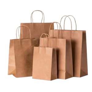 SACOLA PAPEL KRAFT 13,5X08X16 C/10