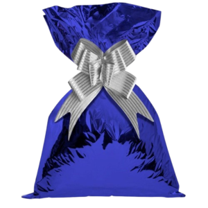 SACO PRESENTE METALIZADO 10X15 C/50 UNIDADES - GALA